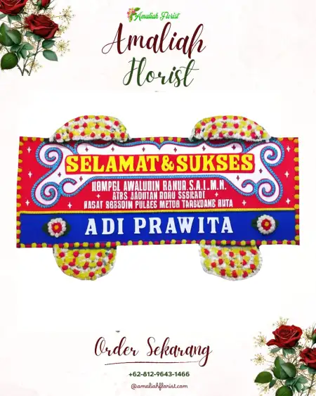 Papan Bunga Ucapan Selamat Jatibening