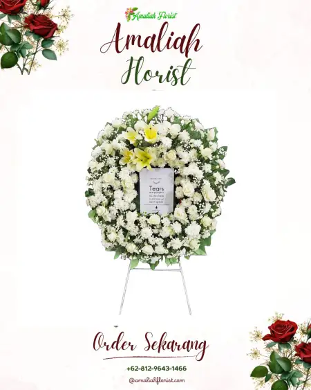 Krans Bunga Duka Jatibening